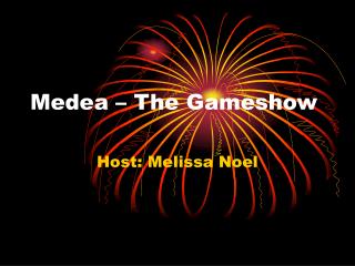 Medea – The Gameshow