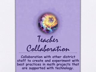 Teacher Collaboration