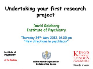 World Health Organisation Collaborating Centre
