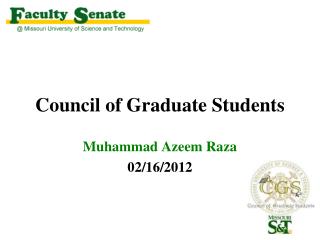 Council of Graduate Students