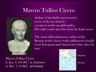 Marcus Tullius Cicero