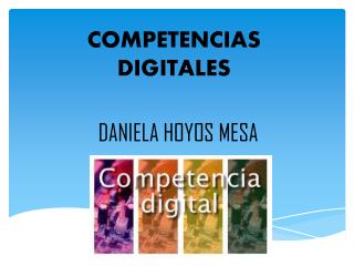 COMPETENCIAS DIGITALES