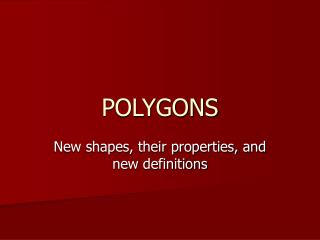 POLYGONS