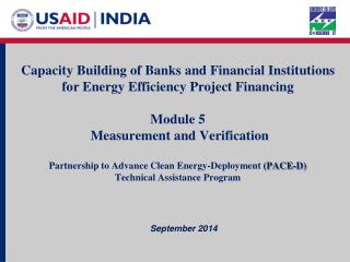 Capacity Building of Banks and Financial Institutions for Energy Efficiency Project Financing