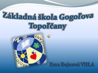 Základná škola Gogoľova Topoľčany