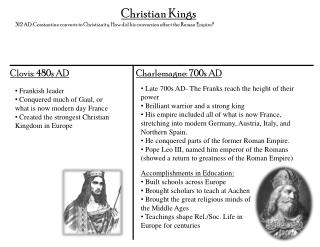 Christian Kings