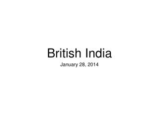 British India