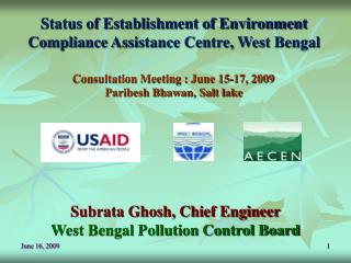 Status of Establishment of Environment Compliance Assistance Centre, West Bengal