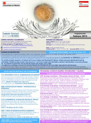 EN 2013 MUCHO MÁS EN EL CEPI COLOMBIANO 2116-ENCUENTRO CON LA GOBERNADORA DE QUINDÍO