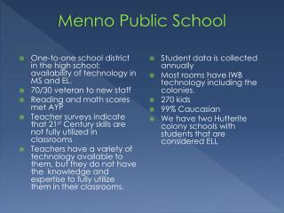 Menno Public School