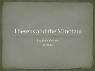 Theseus and the Minotaur
