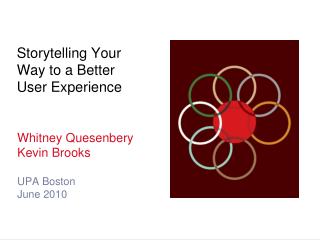 Storytelling Your Way to a Better User Experience