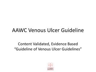 AAWC Venous Ulcer Guideline