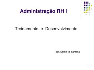 Administração RH I