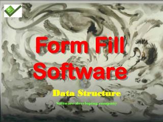 Form Fill Software