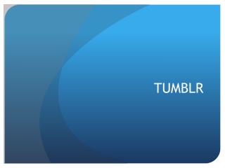 TUMBLR