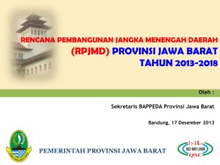 PEMERINTAH PROVINSI JAWA BARAT