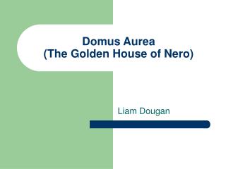 Domus Aurea (The Golden House of Nero)