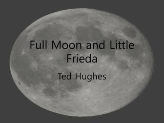 Full Moon and Little Frieda