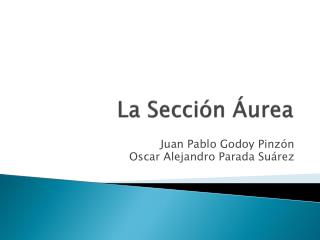 La Sección Áurea