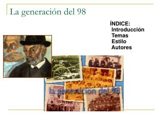 La generación del 98