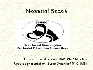 Neonatal Sepsis