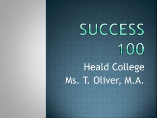 Success 100
