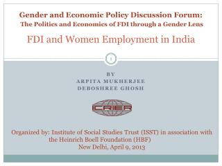 FDI and Women Employment in India