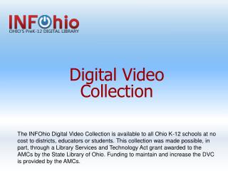 Digital Video Collection