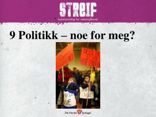 9 Politikk – noe for meg?