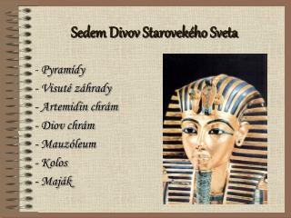 Sedem Divov Starovekého Sveta