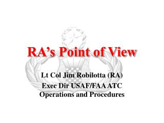 RA’s Point of View