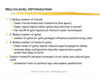 Multi-Level Optimization