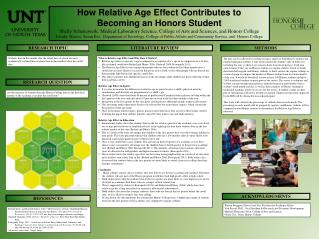 How Relative Age Effect Contributes to Becoming an Honors Student