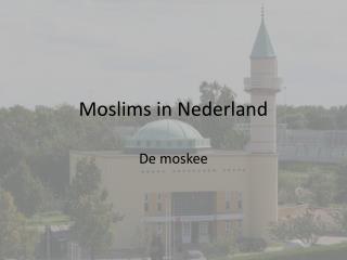 Moslims in Nederland