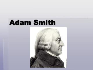 Adam Smith
