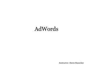 AdWords