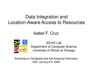 Data Integration and Location-Aware Access to Resources
