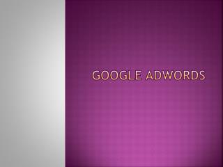 Google Adwords