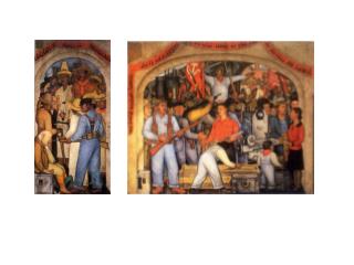 FIGURA A “LA MUERTE DEL CAPITALISTA” Diego Rivera, Patio de las fiestas, SEP.