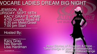 ADVOCARE LADIES DREAM BIG NIGHT