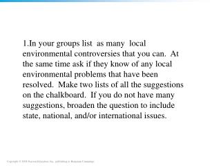 Environmental Issues Journal
