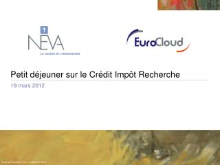 Petit déjeuner sur le Crédit Impôt Recherche