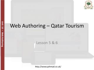 Web Authoring – Qatar Tourism