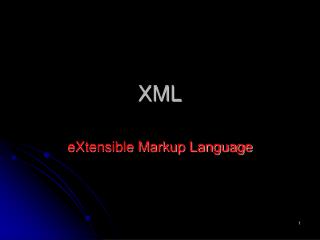 XML