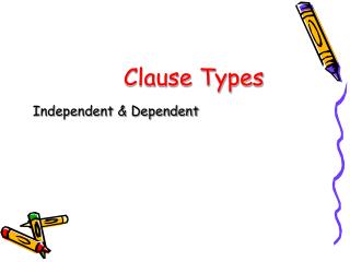 Clause Types