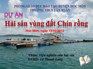 Phòng giáo dục đào tạo huyện hóc môn Trường THCS Tân xuân