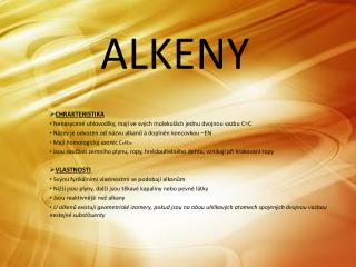 ALKENY