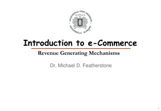 Introduction to e-Commerce