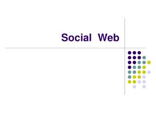 Social Web